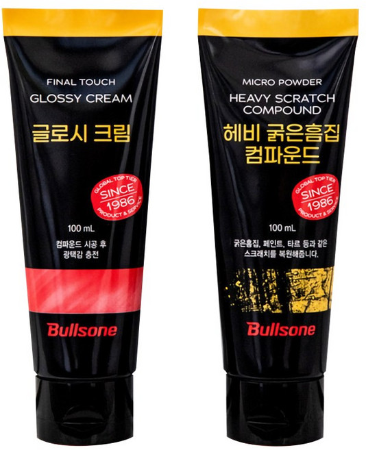불스원 리페어 흠집 광택 2종 키트, 100ml, 3세트