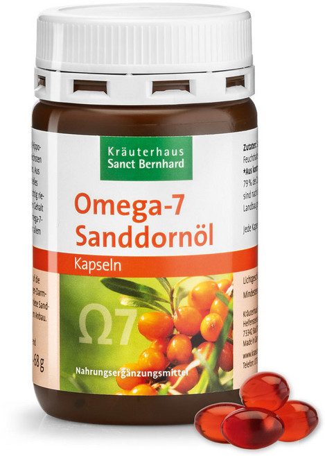 聖伯納德 Sanct Bernhard Omega-7 沙棘油膠囊, 1個, 100顆