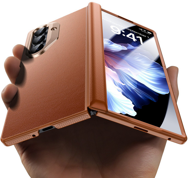 YOOVEI 삼성 갤럭시 Z 폴드7 비즈니스 케이스 초경량 슬림 일체형 힌지보호 화면보호필름 내장형 초강력자석 맥세이프호환