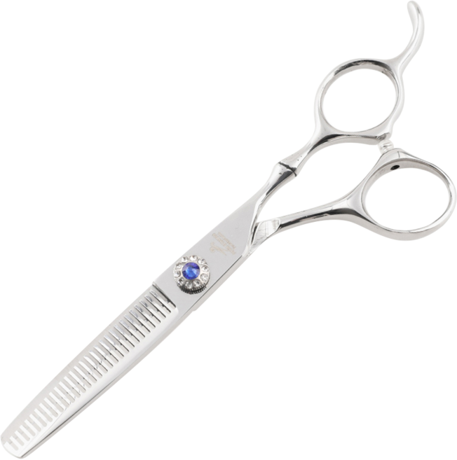 아이치 셀프 커트 헤어컷 학원용 홈케어용 미용가위 틴닝 숱가위 AI-YS30, YS30_6.0 실버, 1개