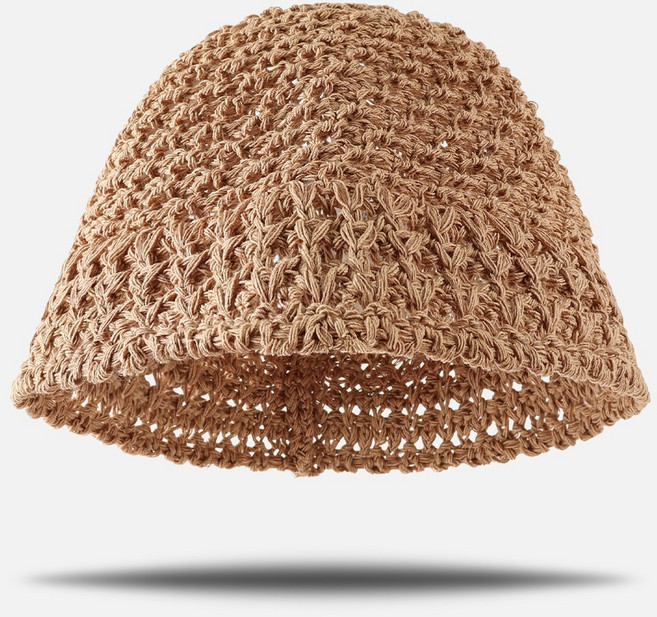 팸드님 국내제작 여름 여성 버킷햇 여자 니트벙거지 크로쉐 크로셰 뜨개모자