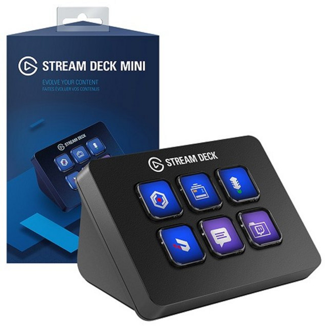 엘가토 Elgato Stream Deck Mini 콘텐츠 제작 컨트롤러 6버튼