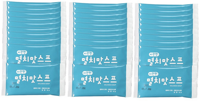 소소락 멸치스프 12g, 30개