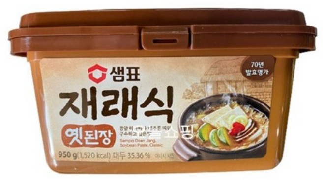 샘표 재래식 옛된장 950g, 1개