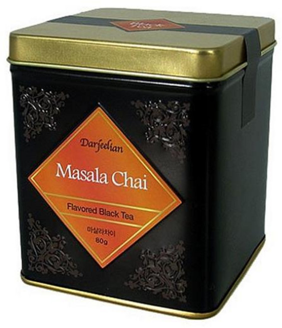 (다질리언) 마살라차이 홍차 80g Masala Chai 홍차와 스파이스 전통차 홈카페 티백 카페인없는차 잎차 허브티 루이보스티 설선물 추석석물 선물세트 물대신차, 1개입