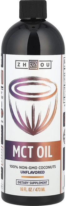Zhou Nutrition MCT 오일 무맛 473ml, 473.176ml, 1개 - 쿠팡