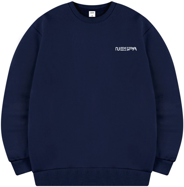 서프런던 쏘폰트 오버핏 빅사이즈 기모 맨투맨 ZJMD_0002