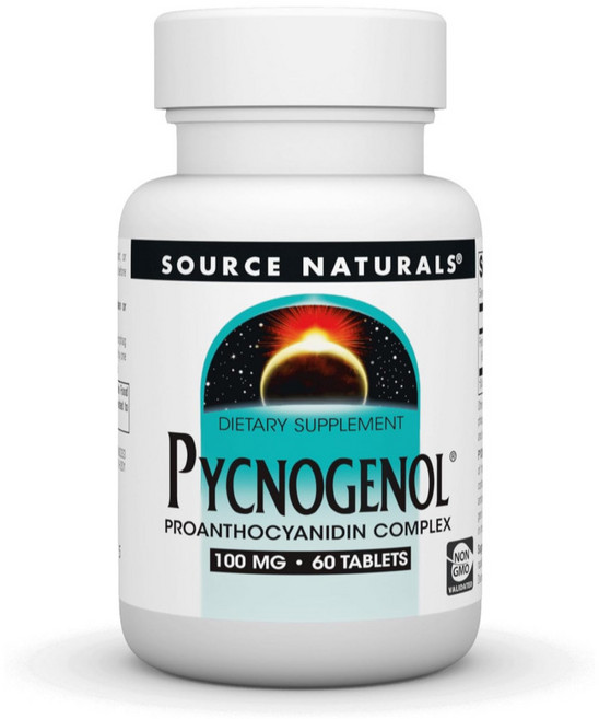 소스내추럴 피크노제놀 폴리페놀 호팍사 100mg 60정, 1개