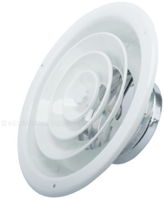 원형디퓨져 원형디퓨져 디퓨셔 디퓨샤 환기구 철 닥트 320X100 320X125 320X150 320X200, 원형디퓨져 320X150 피스  아이보리색