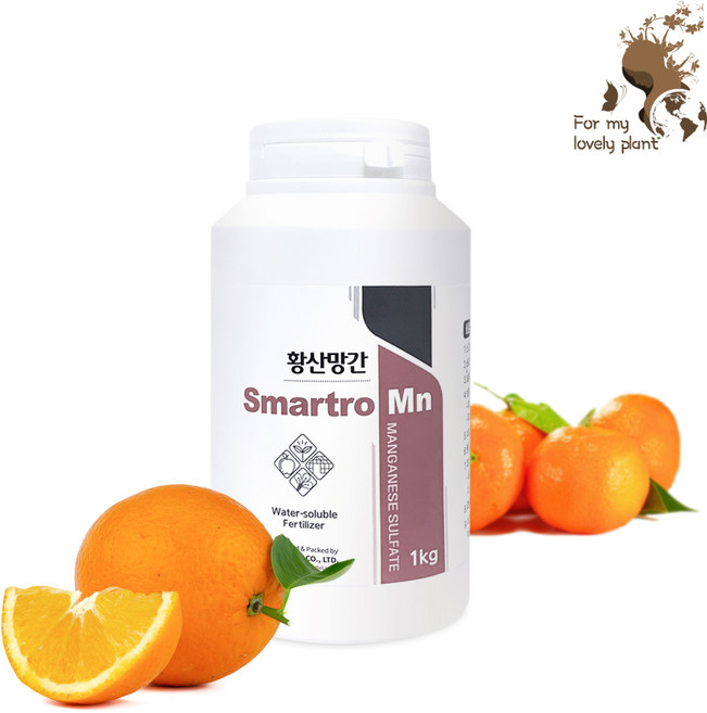 스마트로 Mn 황산망간 1kg 생육증진 과실 비대에 도움, 1개