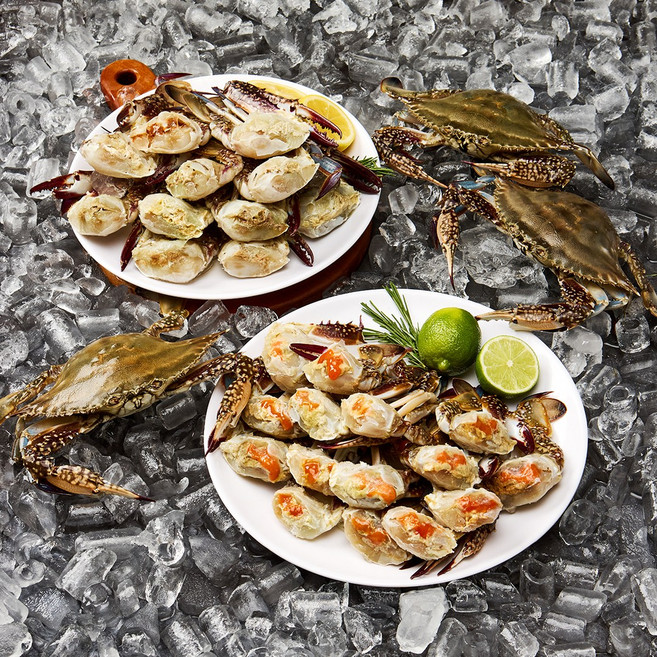 산지직송 당일조업 국산 연평도 꽃게 활꽃게 1kg 날아라꽃게, 1개, 05. 2단컷탕용꽃게 1kg(냉동3~6미)