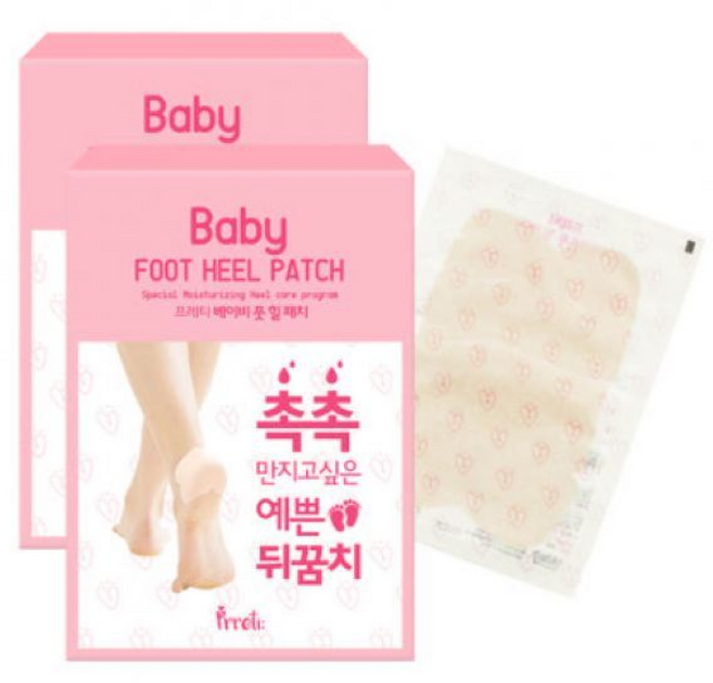 프레티 베이비 풋 힐패치 (발팩) + 우레아 모이스춰라이징 풋크림, 1개, 10매, 80g