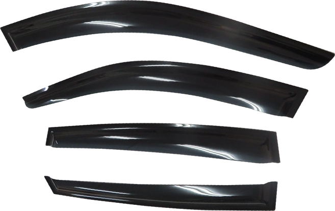 IAC 晴雨窗 遮陽板 四片組, 透光黑, BMW X4 F26