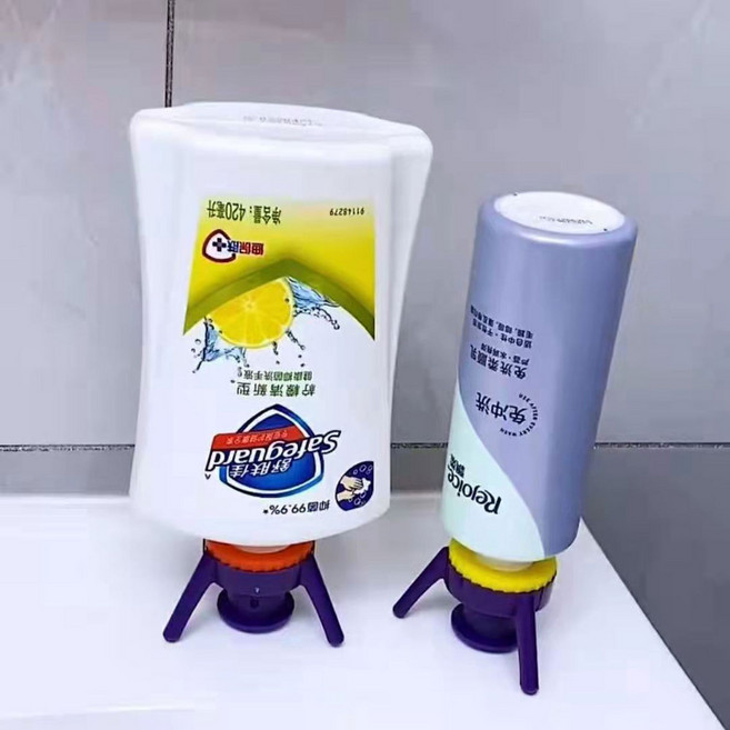 거꾸로캡 마개 6p세트 절약캡 샴푸뚜껑 세제 알뜰 디스펜서, 거꾸로 캡 6p, 1개