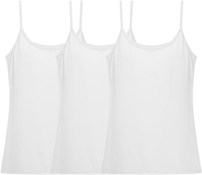 끈나시 밤부모달 여성끈나시 3매세트 여성 끈런닝 이너나시