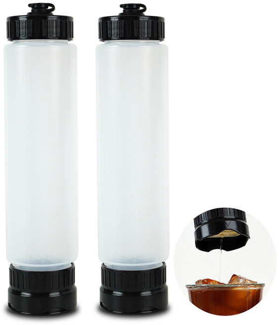 모두의 소스통 흐르지않는 거꾸로 쓰는 드리즐 용기, 2개, 500ml