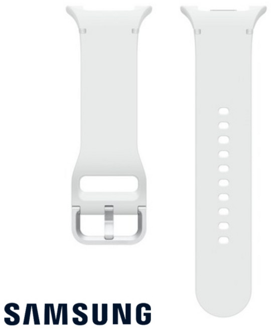 삼성 갤럭시 워치8 워치8클래식 실리콘 밴드 스트랩 40mm 삼성정품 워치8 스트랩 밴드 화이트, 화이트M/L