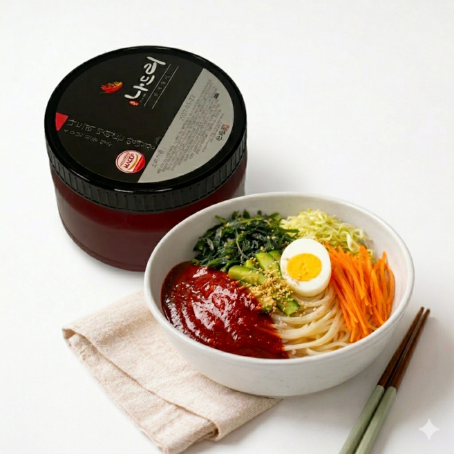 백년가게 40년 3대째 이어온 영주나드리 쫄면맛집 - 불쫄면소스, 1개, 500g