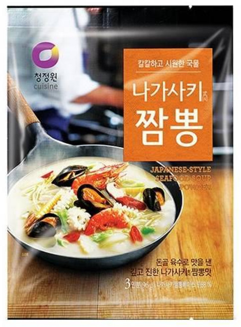 청정원 나가사키짬뽕(분말) (3인분)