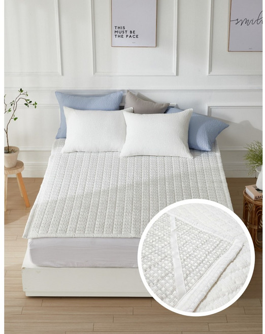 허니베딩 초이스 여름 침대패드, 화이트