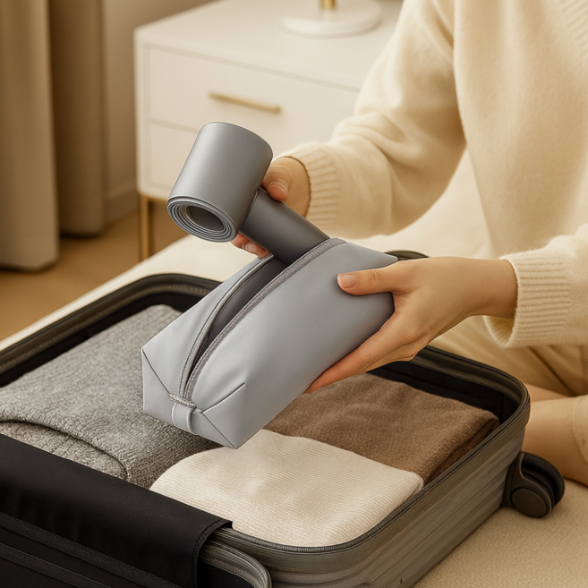 우핑엘 다용도 드라이기 고데기 여행용 파우치 가방