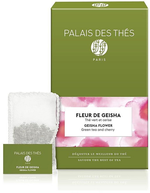 Palais des Thés -팔레 데 테 플뢰르 드 게이샤 벚꽃 20티백, 티백, 1개, 20개입