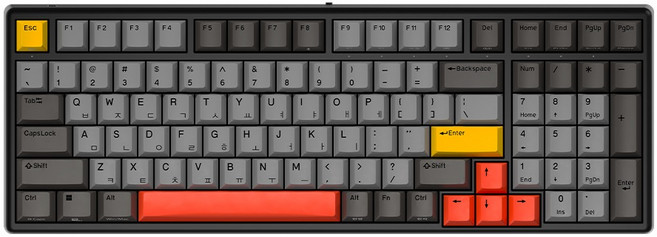 한성컴퓨터 한성컴퓨터 GK896B PRO 무접점 (INTERSTELLAR), INTERSTELLAR