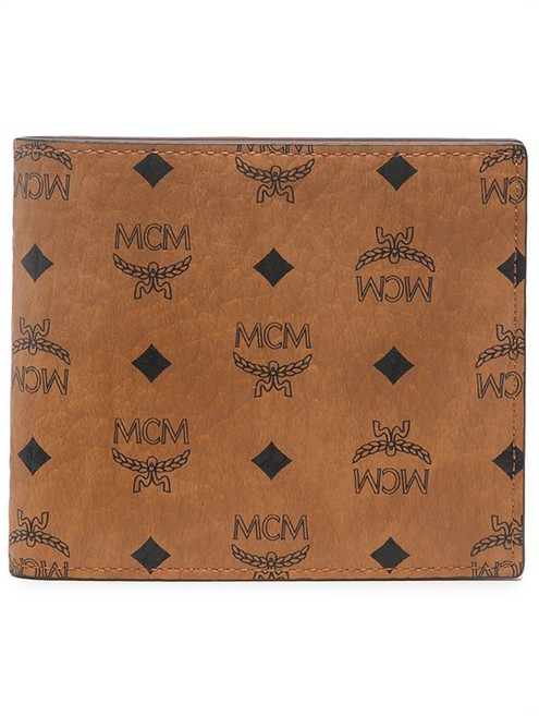 MCM 비세토스 프린트 반지갑