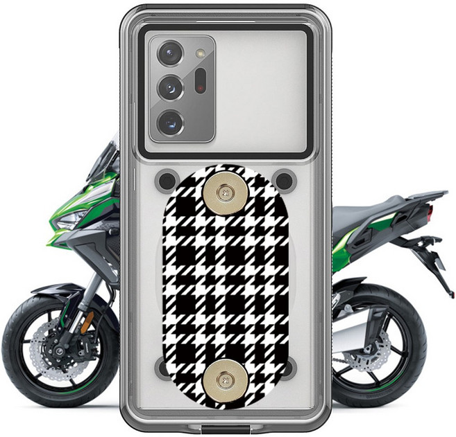 배달대행 오토바이 하이셀 프리미엄 슬림 자석 방수팩 방수케이스 삼성 갤럭시 Z플립7 6 5 4 3 호환 아이폰14 13 12 플러스 미니 프로 맥스, 프리미엄2 화이트 아이폰8핀, 1개