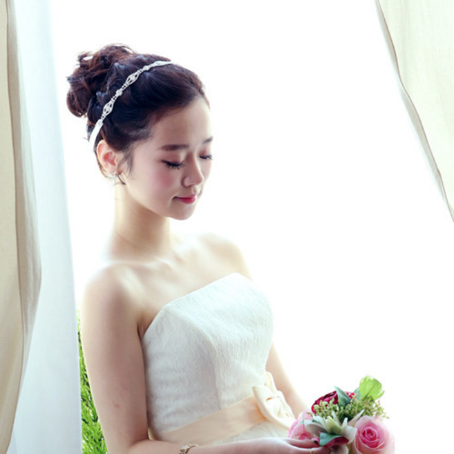 디에이트 웨딩 헤어밴드 Rapunzel 우아하고 섬세한 디자인의 라푼젤