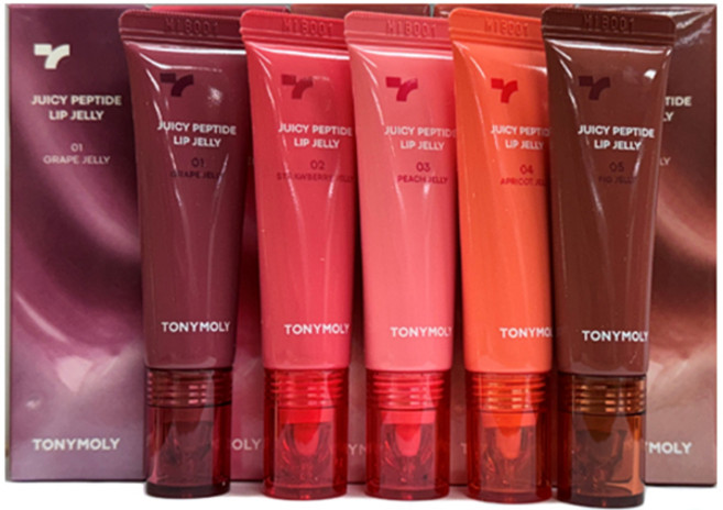 토니모리 쥬시 펩타이드 립 젤리, 04 살구 젤리, 10g, 1개
