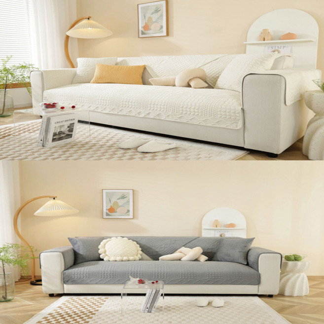 또또마켓 고급스러운 쇼파패드 쇼파커버 쇼파매트 극세사쇼파패드 논슬립쇼파패드