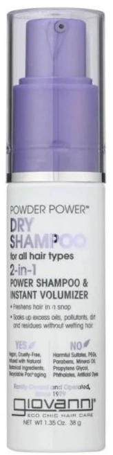 GIOVANNI Powder Power 드라이 샴푸 파우더 38g, 1개 - 쿠팡