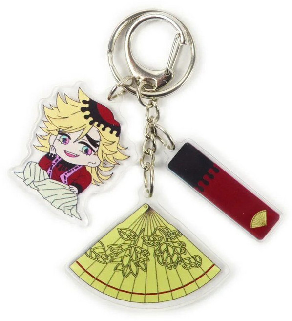 귀멸의칼날 십이귀월 캐릭터 귀칼 무잔 코쿠시보 도우마 키링 비공식 굿즈, 3