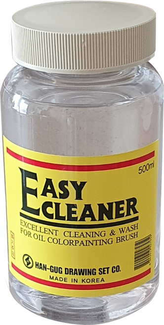 미술붓 세척액 500ml 한국화구사 유화붓 아크릴붓 세척제