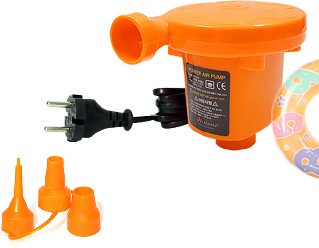 리빙엔터 알파투 215w 가정용 에어펌프 튜브펌프 공기주입기 휴대용에어펌프 전동에어펌프, 1개