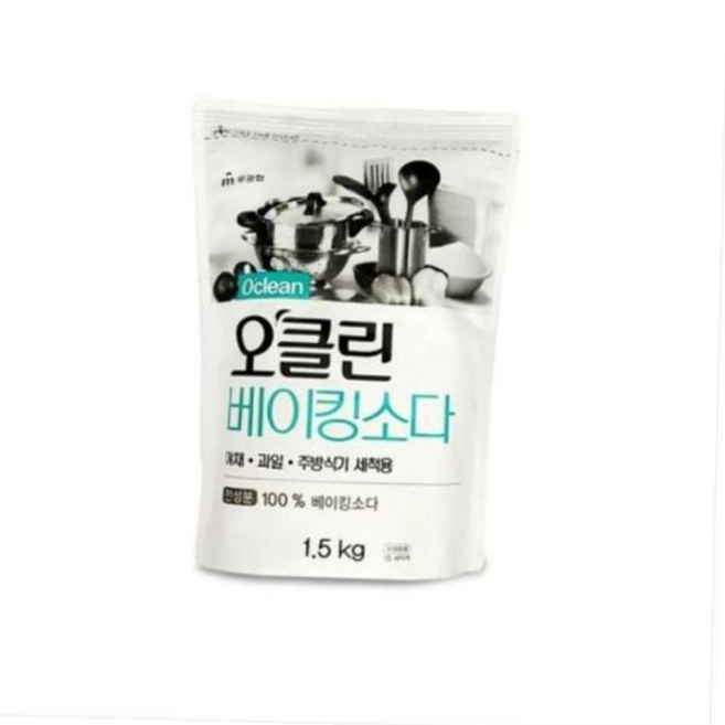 야채세척 쿨샵 오클린 베이킹소다 세제 1.5kg WSW9BEC7C, 베이킹소다1.5kg