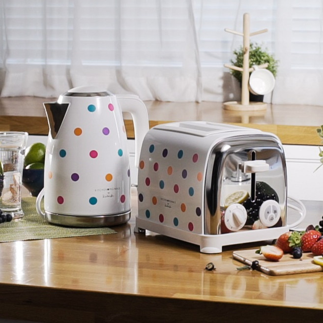 [KALORIK] 독일 무선전기포트+토스터기 도트시리즈