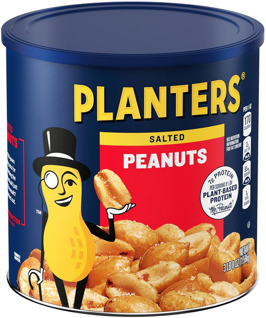 플랜터스 솔티드 피넛, 1.58kg, 1개