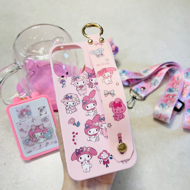 폰꾸 AT-M150 귀여운 마이멜로디 게임기 퍼즐 포켓몬3 포켓몬에디션3 목걸이 거치대 케이스