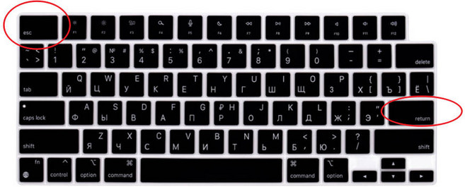 MacBook Air용 러시아어 문자 키보드 커버 M2 M3 13.6 인치 A2681 A3113 2024 15 A2941 A3114, 05 Russian US, 1개