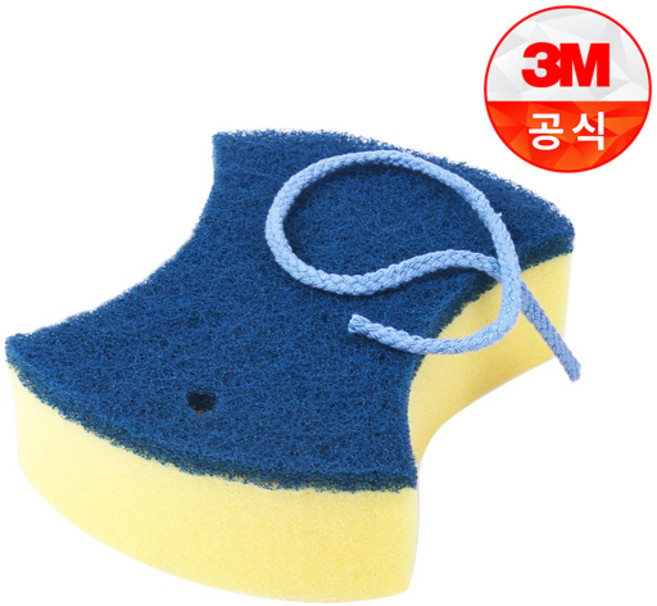 스카치브라이트 욕실용 수세미, 1개입, 3개