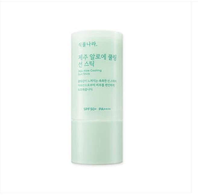 식물나라 제주알로에 쿨링 선 스틱 + 리필, 19g, 1개