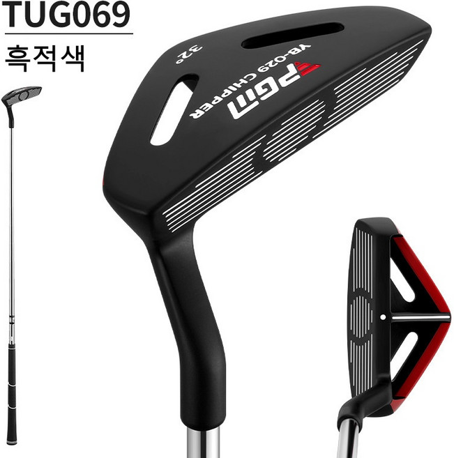 PGM 골프 퍼터 남녀 공용 거리 및 방향 제어 사용하기 쉬운 트레이닝 골프 클럽 TUG069, R, 73도