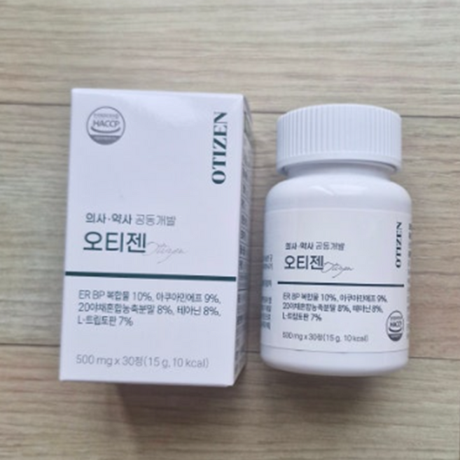 [[정품]] 오티젠 브레인서큘 포뮬러 500mg L테아닌 트립토판 마스네슘 아연 베타글루칸, 1박스, 30정