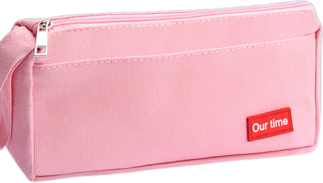 어반노트 초경량 필통 갓성비 대용량 여행용 화장품 케이스, 1개, 핑크