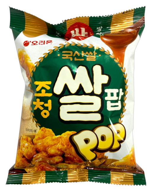오리온 국산쌀 조청 쌀 팝 (POP), 1개, 120g