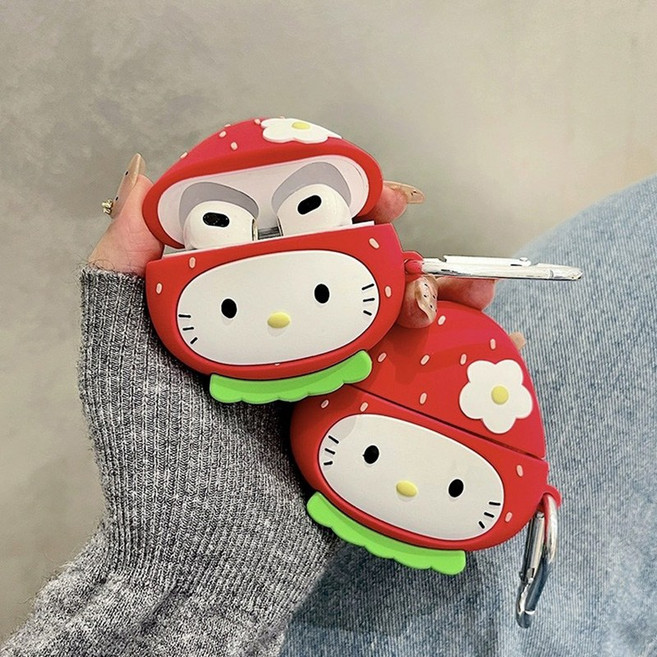 딸기키티 에어팟 케이스 airpod case, 프로/프로2