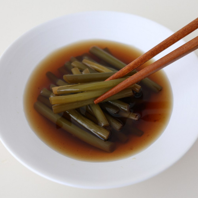 여우마을 수제반찬 더 맛있는 간장마늘쫑 업소용 마늘쫑장아찌, 4kg, 2개