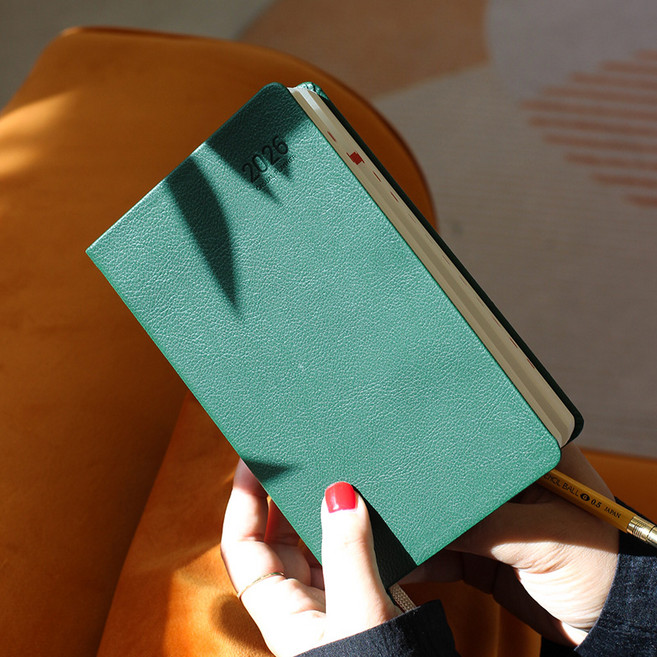 프랭클린플래너 26년 캐주얼 다이어리 1D1P 32절 LOGROG 2026, 내추럴브라운